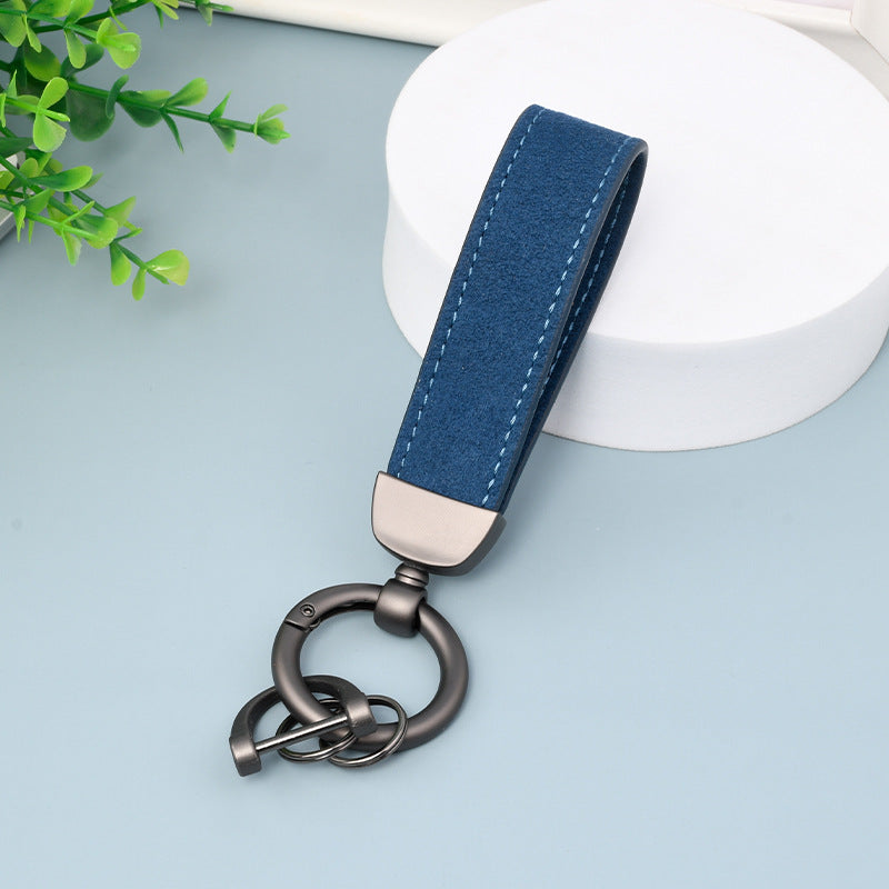 Leather Strap Metal Keychains for Car Key(Item No.: LK005)
