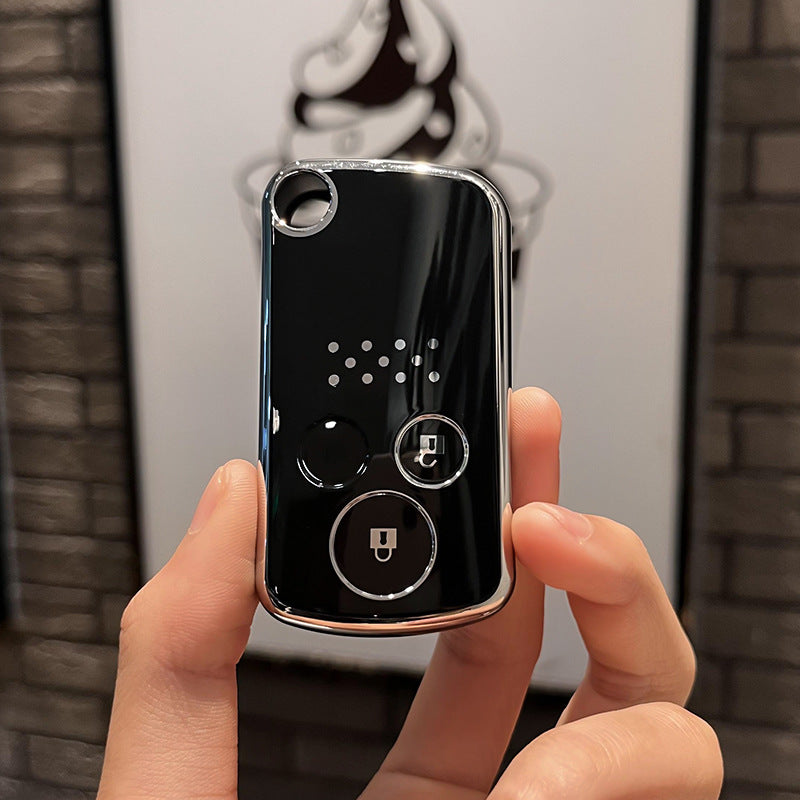 Soft TPU Key Case Cover For Honda(Key No.C)