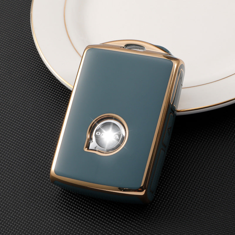 Soft TPU Key Case Cover For Volvo(Key No.B)