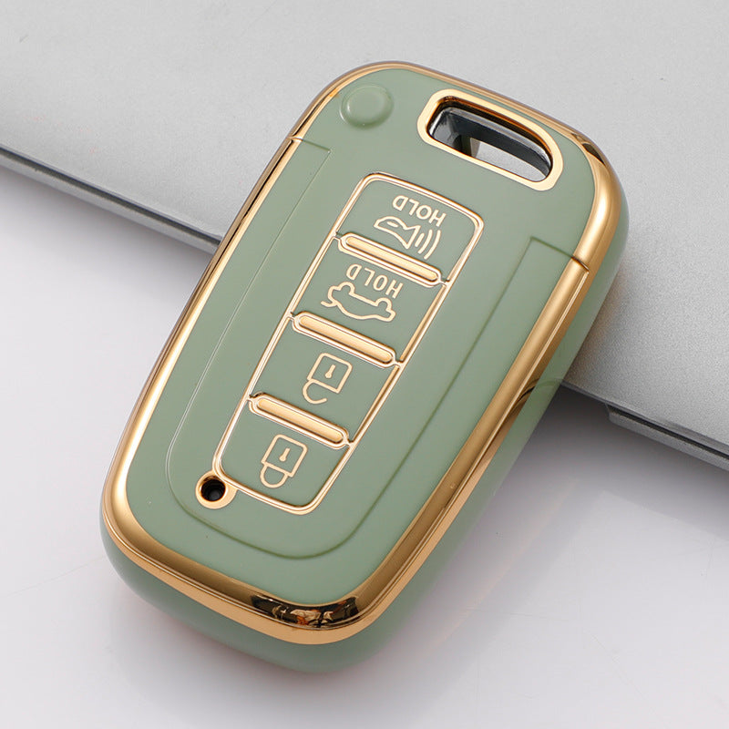 Soft TPU Key Case Cover For Kia&Hyundai(Key No.L)