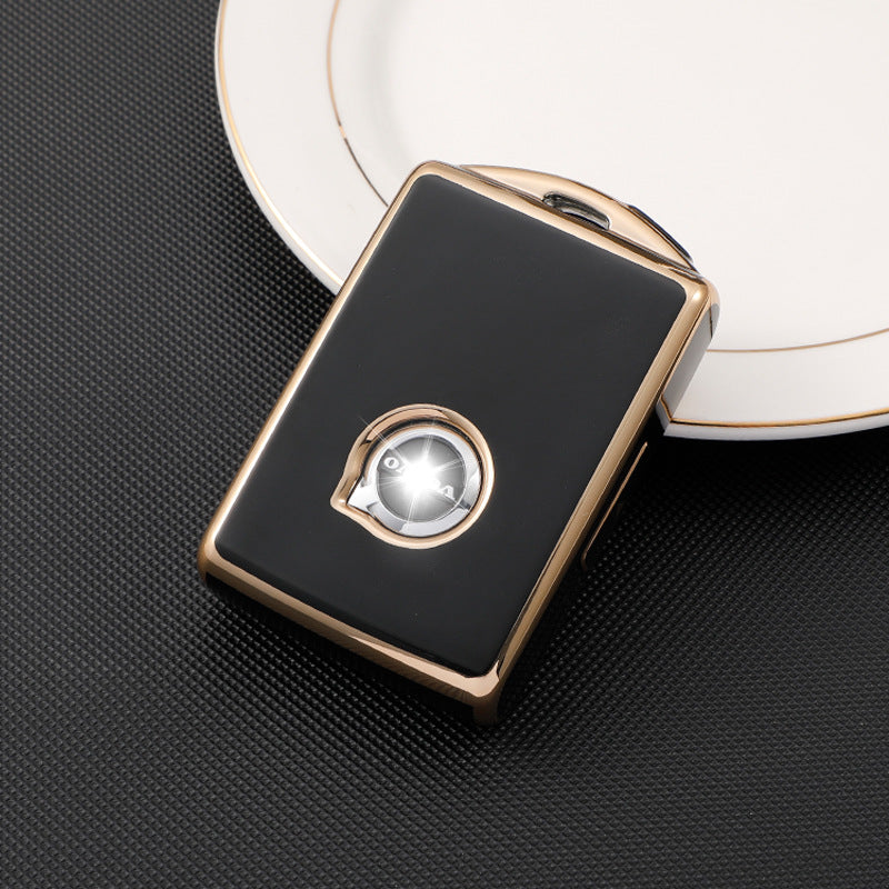 Soft TPU Key Case Cover For Volvo(Key No.A)