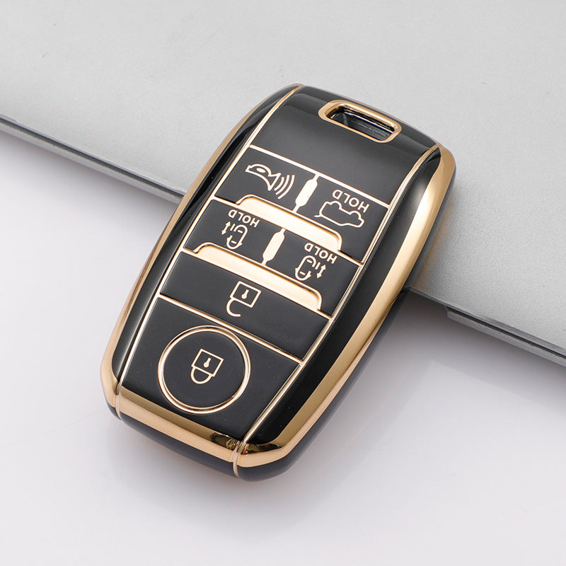 Soft TPU Key Case Cover For Kia(Key No.D)
