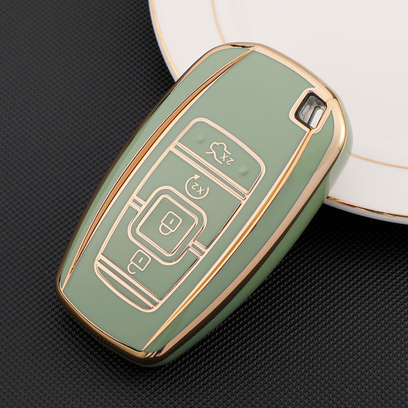 Soft TPU Key Case Cover For Lincoln(Key No.Z)