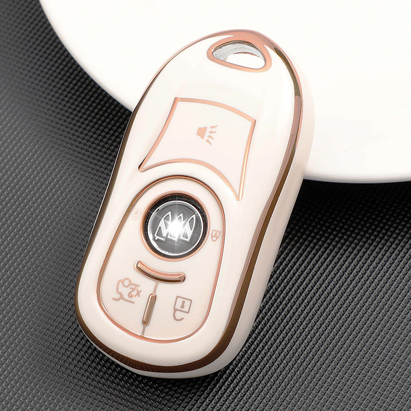 Soft TPU Key Case Cover For Buick(Key No.E)