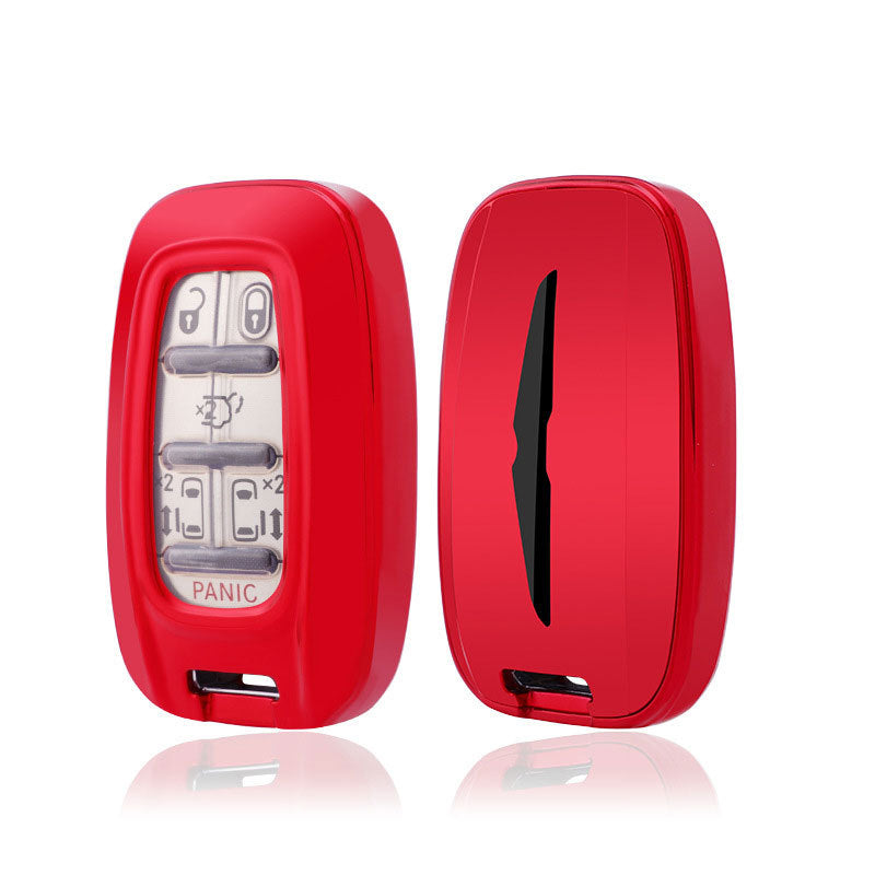 Soft TPU Key Case Cover For Jeep/Dodge/Chrysler(Key No.G)