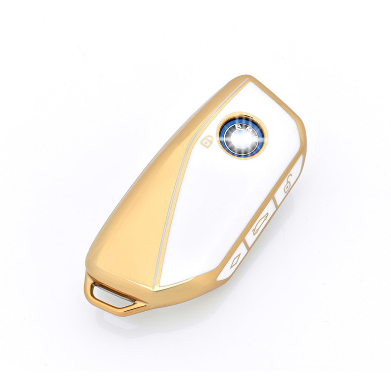 Soft TPU Key Case Cover For BMW(Key No.E)