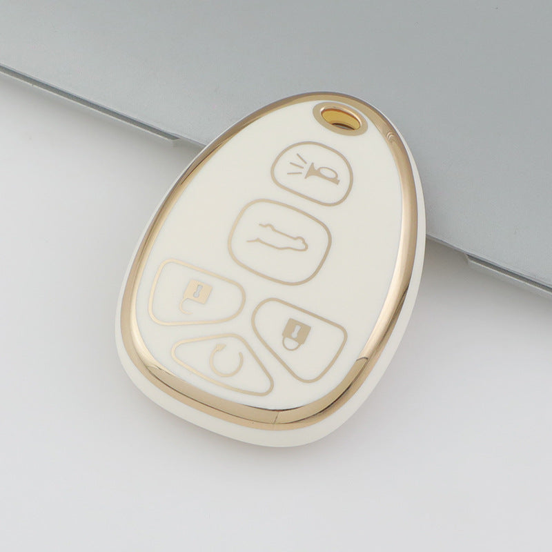 TPU Key Case Cover For Chevrolet/Chevy/GMC/Buick(Key No.J1)