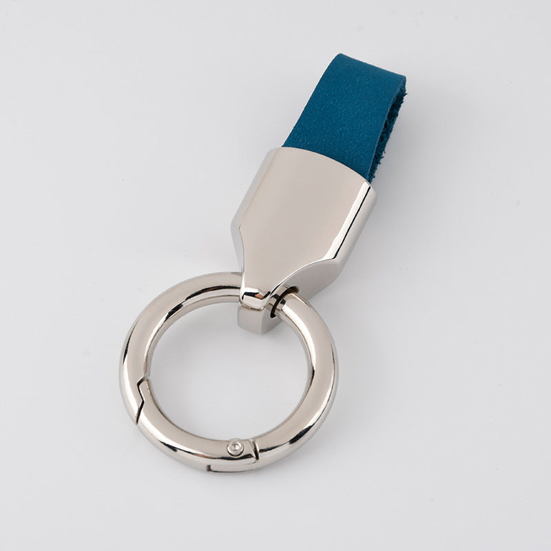 Leather Strap Metal Keychains for Car Key(Item No.: LK004)