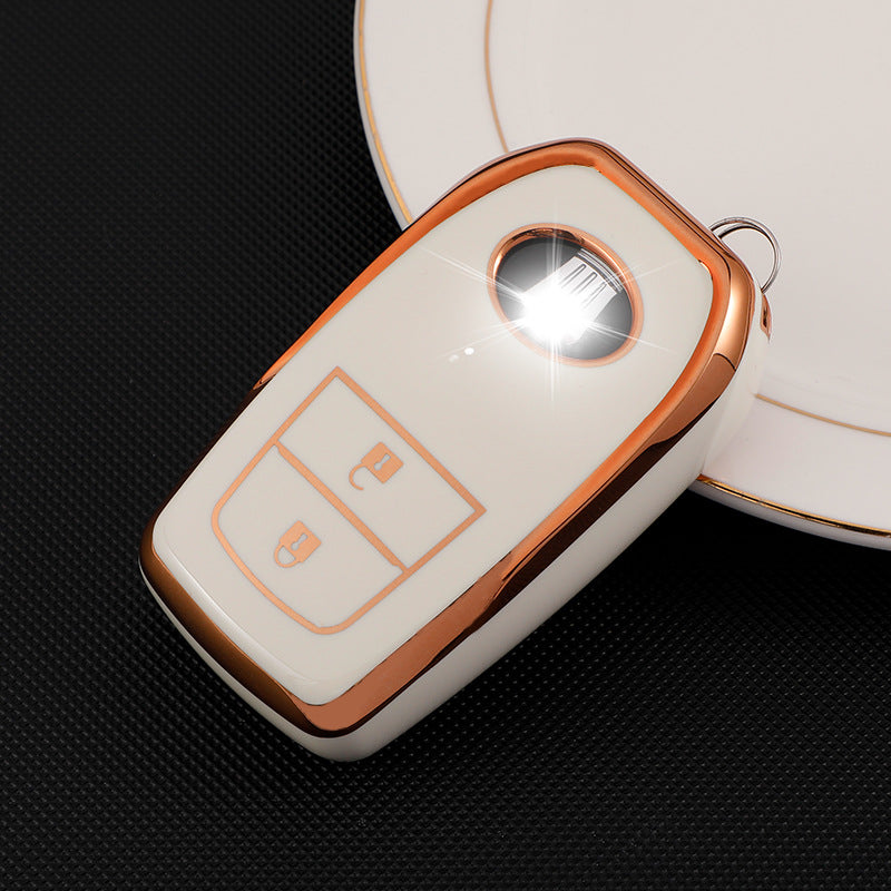 Soft TPU Key Case Cover For Toyota(Key No.A)