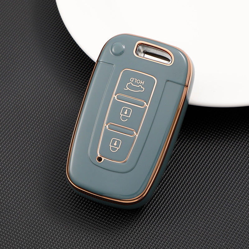 Soft TPU Key Case Cover For Kia&Hyundai(Key No.K)