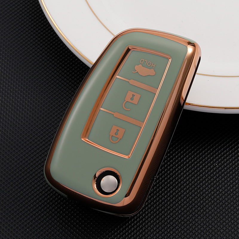 Soft TPU Key Case Cover For Nissan(Key No.H)