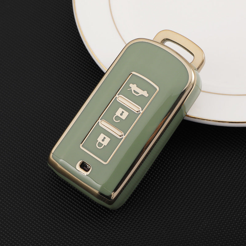 Soft TPU Key Case Cover For Mitsubishi(Key No.A)