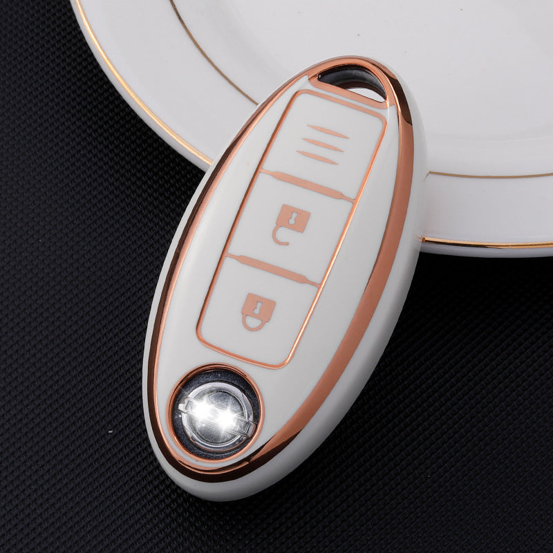 Soft TPU Key Case Cover For Nissan&Infiniti(Key No.A)