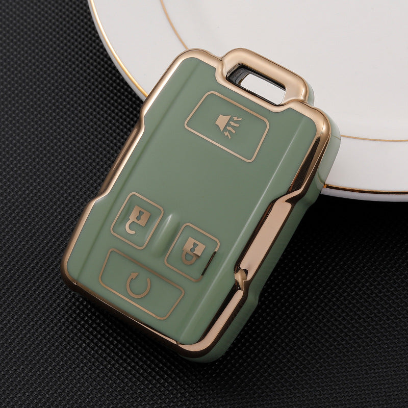 Soft TPU Key Case Cover For Chevrolet/Chevy/GMC(Key No.M)