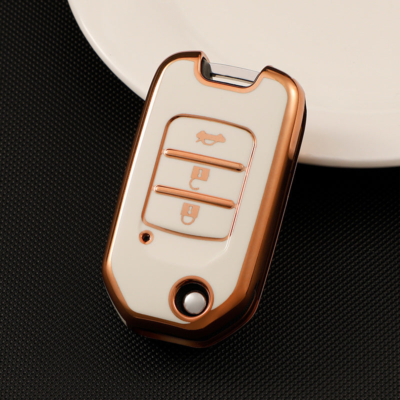 Soft TPU Key Case Cover For Honda(Key No.B)