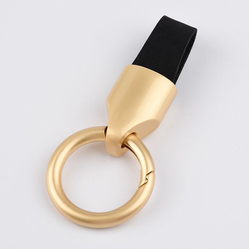 Leather Strap Metal Keychains for Car Key(Item No.: LK004)