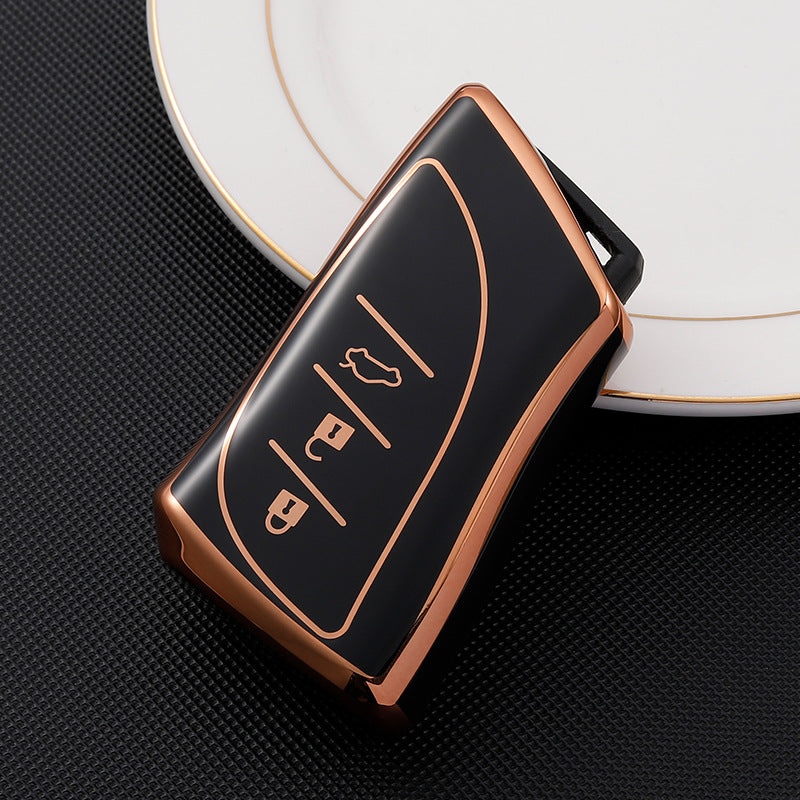 Soft TPU Key Case Cover For Lexus(Key No.C)