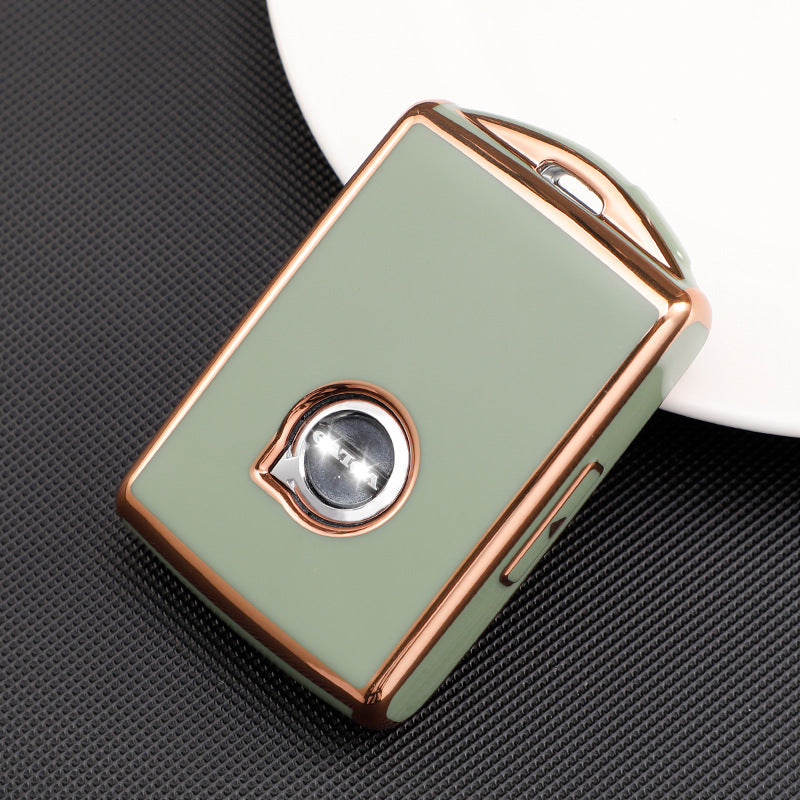 Soft TPU Key Case Cover For Volvo(Key No.A)
