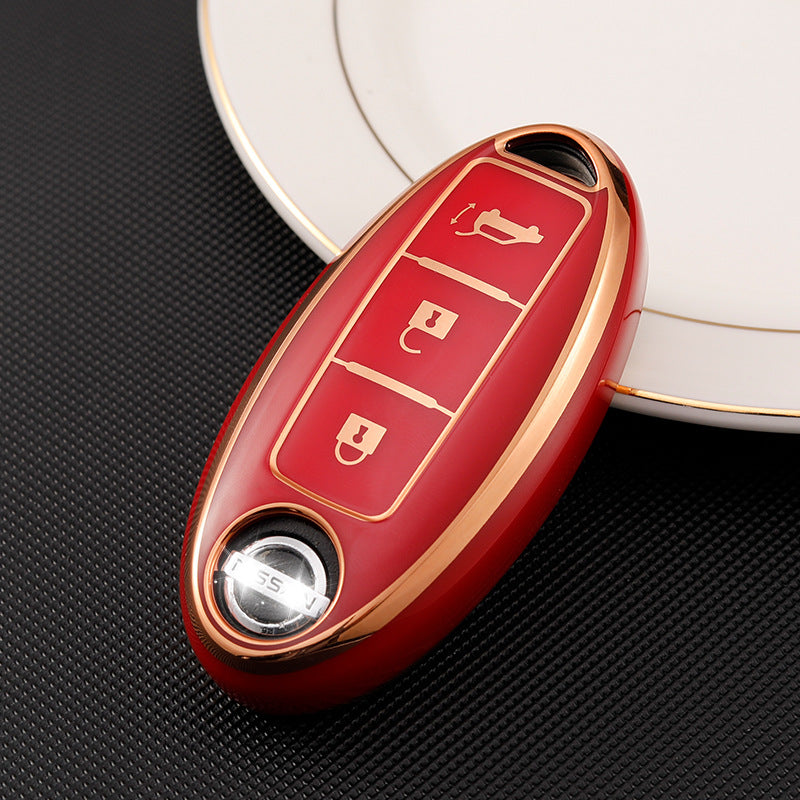 Soft TPU Key Case Cover For Nissan&Infiniti(Key No.C)