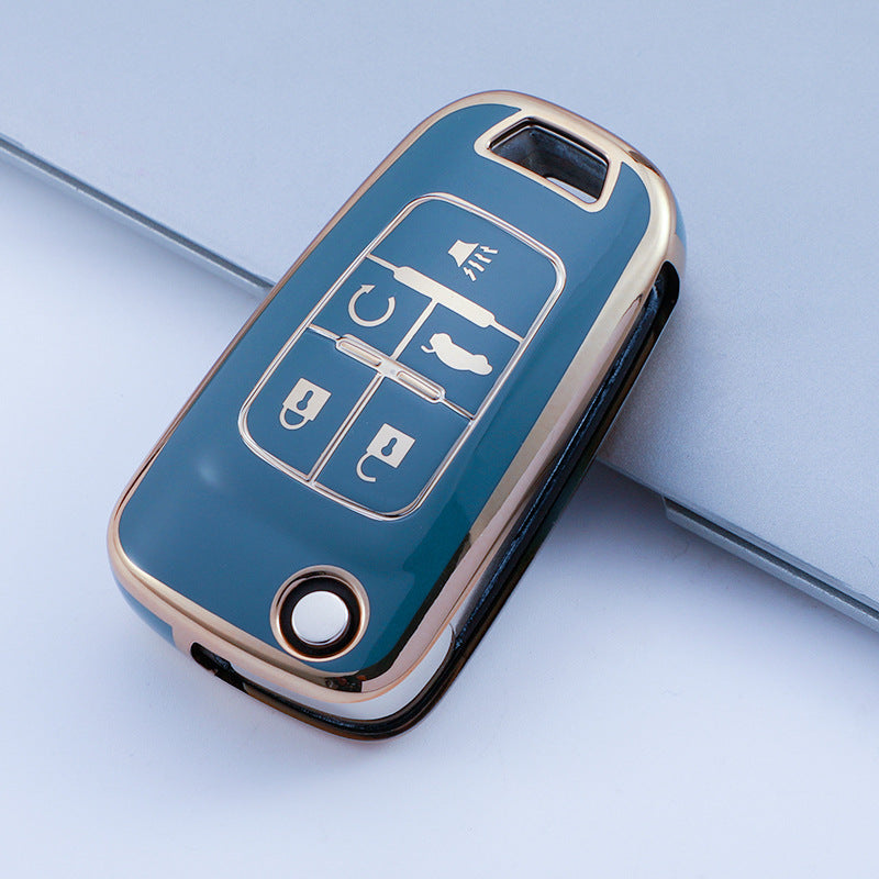 Soft TPU Key Case Cover For Chevrolet, SAILMALIBU, CRUZE, CAPTIVA, EPICA, Malibu, CAVALIER, Cruze, TRACKER
