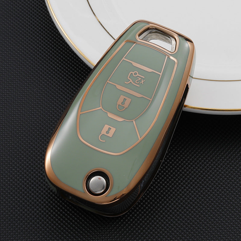 TPU Key Case Cover For Chevrolet/Chevy/GMC(Key No.H)