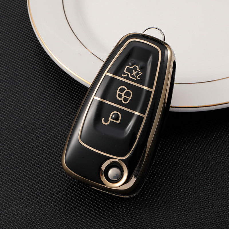 Copy of Soft TPU Key Case Cover For Ford(Key No.F)