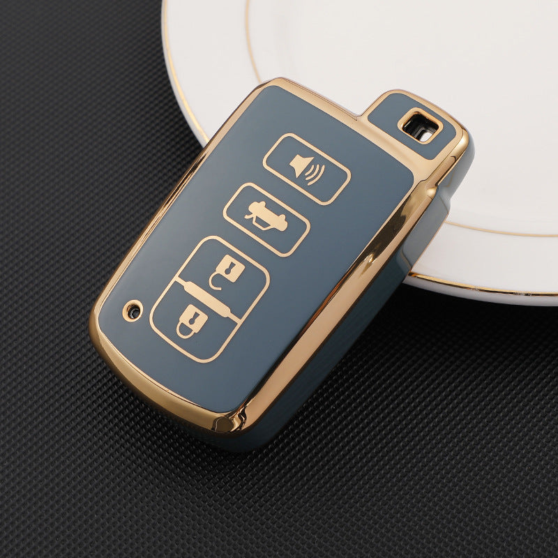 Soft TPU Key Case Cover For Toyota(Key No.C)