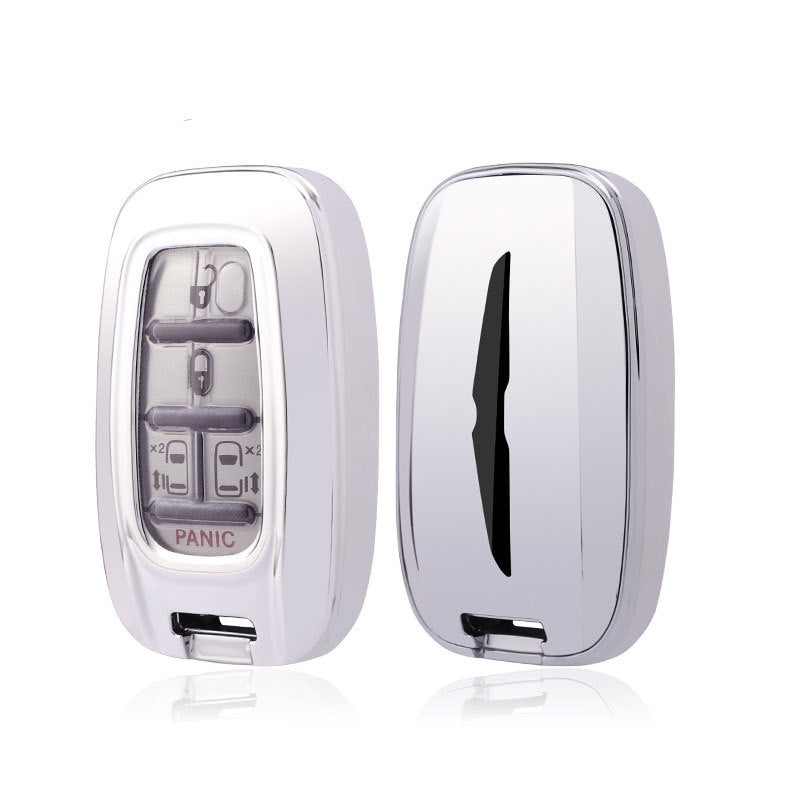 Soft TPU Key Case Cover For Jeep/Dodge/Chrysler(Key No.G)