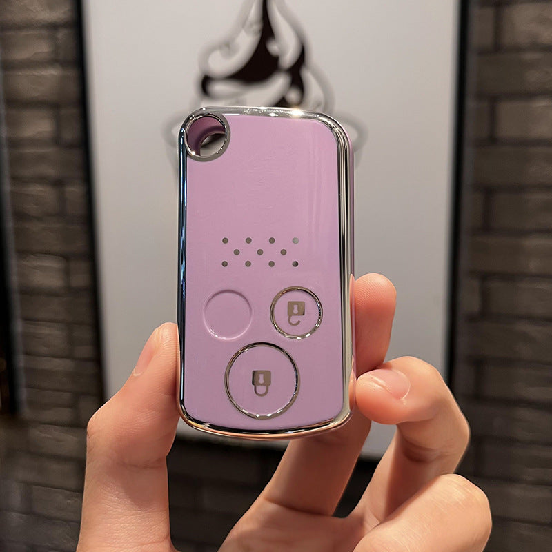 Soft TPU Key Case Cover For Honda(Key No.C)