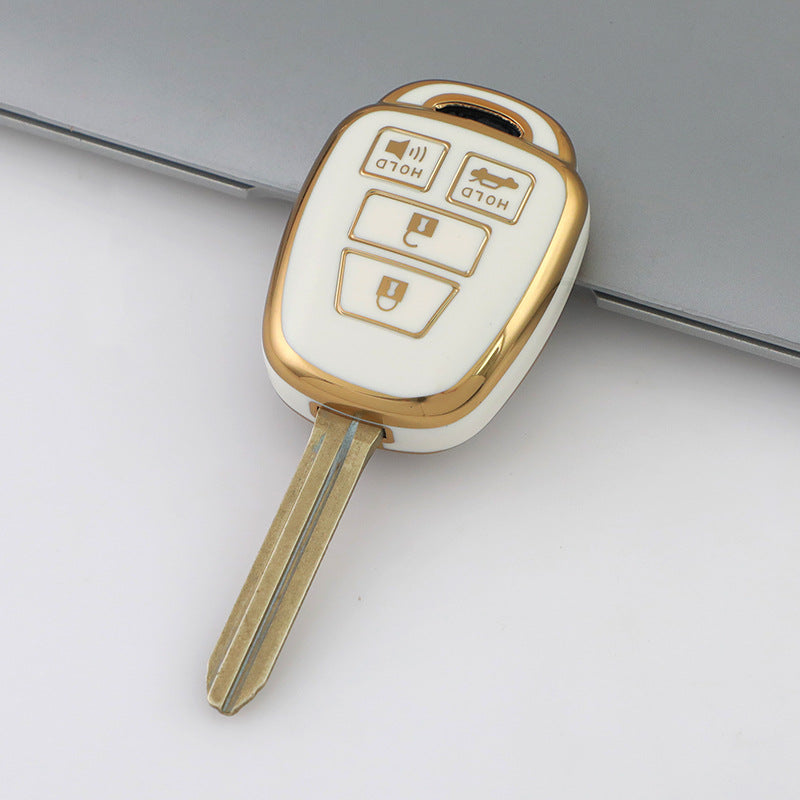 Soft TPU Key Case Cover For Toyota(Key No.G)