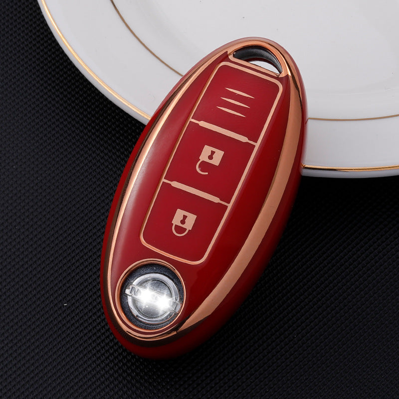 Soft TPU Key Case Cover For Nissan&Infiniti(Key No.A)