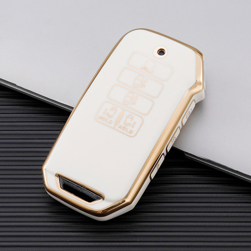 Soft TPU Key Case Cover For Kia(Key No.N)