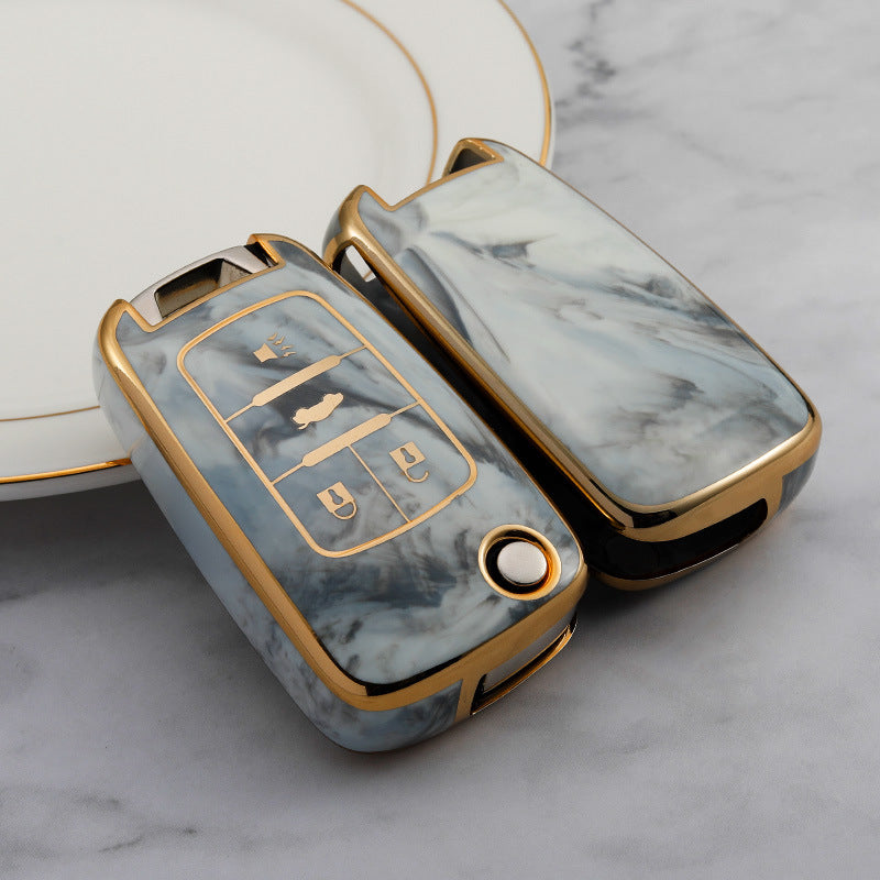 Soft TPU Key Case Cover For Chevrolet, SAILMALIBU, CRUZE, CAPTIVA, EPICA, Malibu, CAVALIER, Cruze, TRACKER