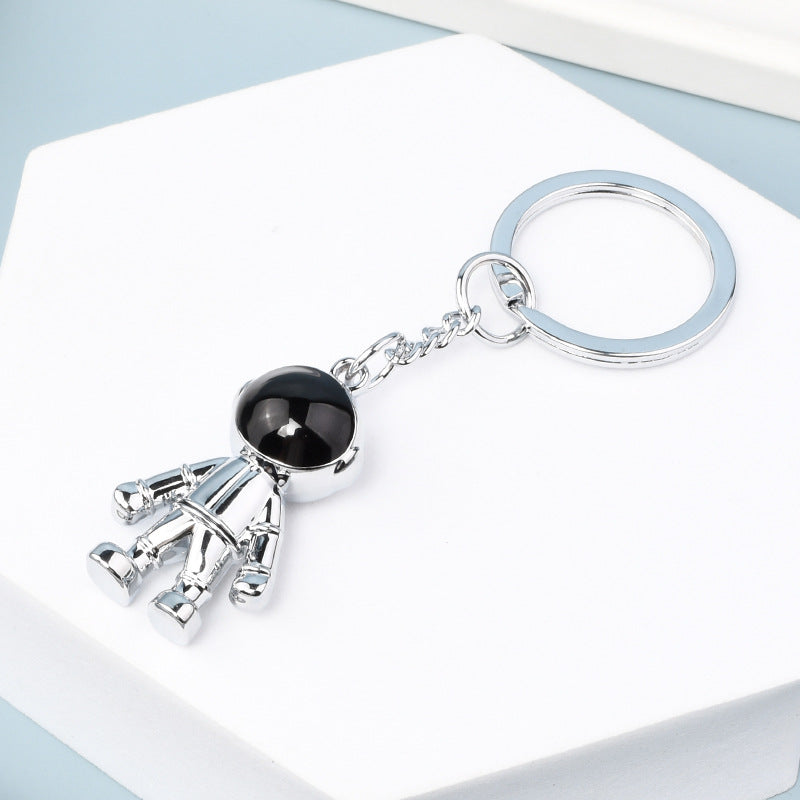 Cute Metal Space Man Keychains(Item No.:CK001)