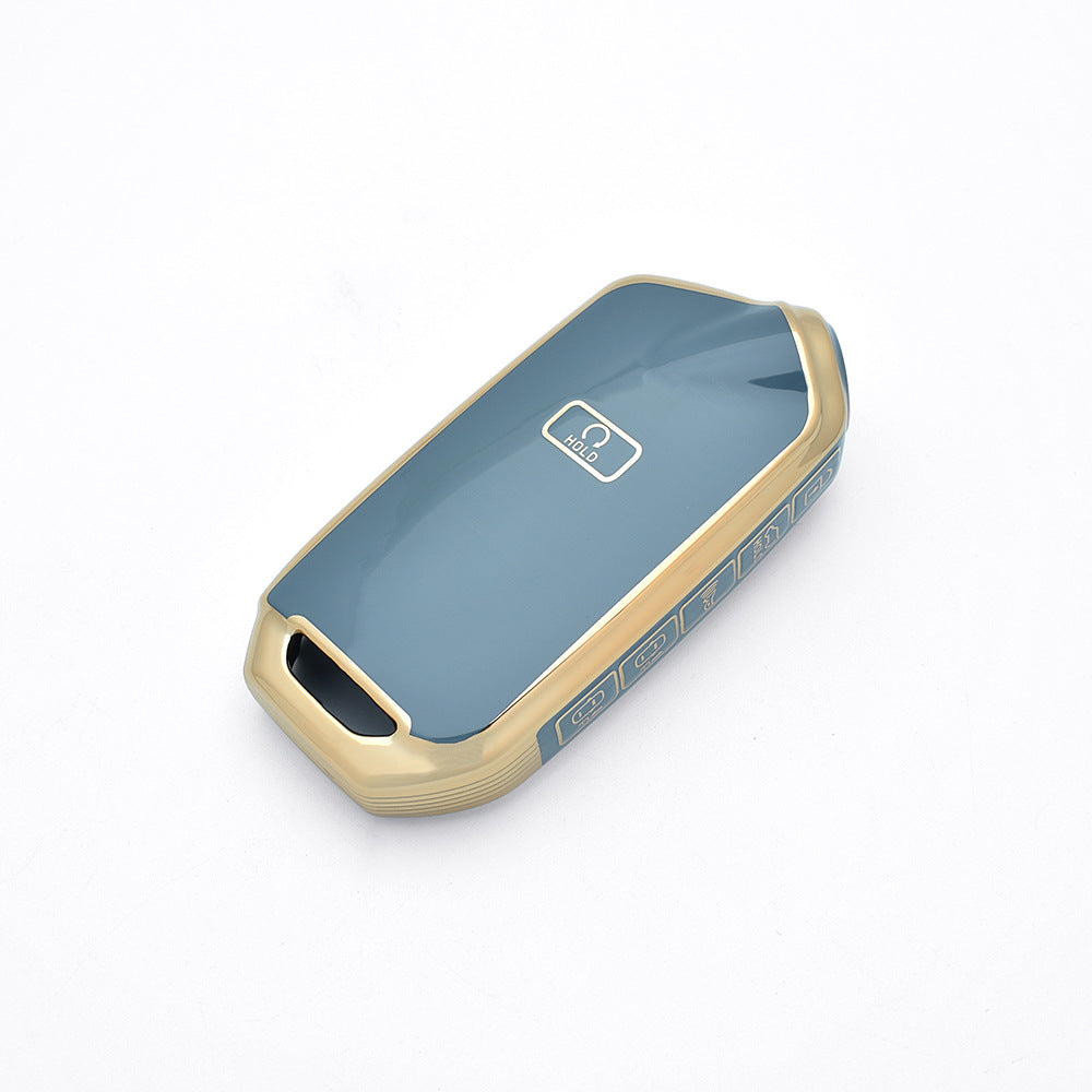 Soft TPU Key Case Cover For Kia(Key No.P)