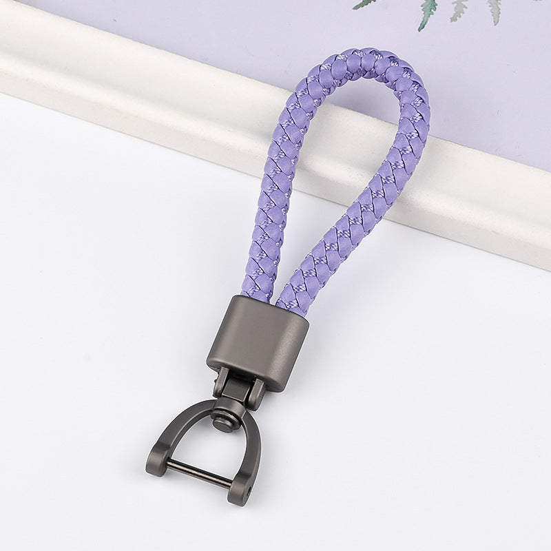 Leather Strap Metal Keychains for Car Key(Item No.: LK007)