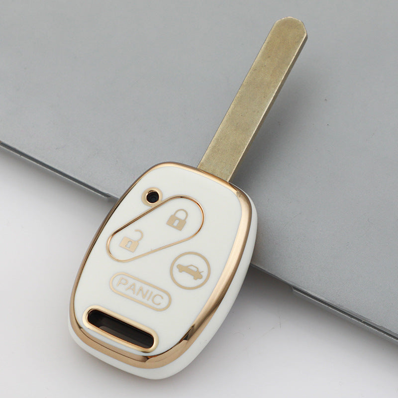 Soft TPU Key Case Cover For Honda(Key No.F)
