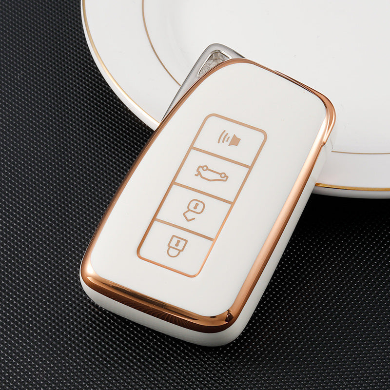 Soft TPU Key Case Cover For Lexus(Key No.B)