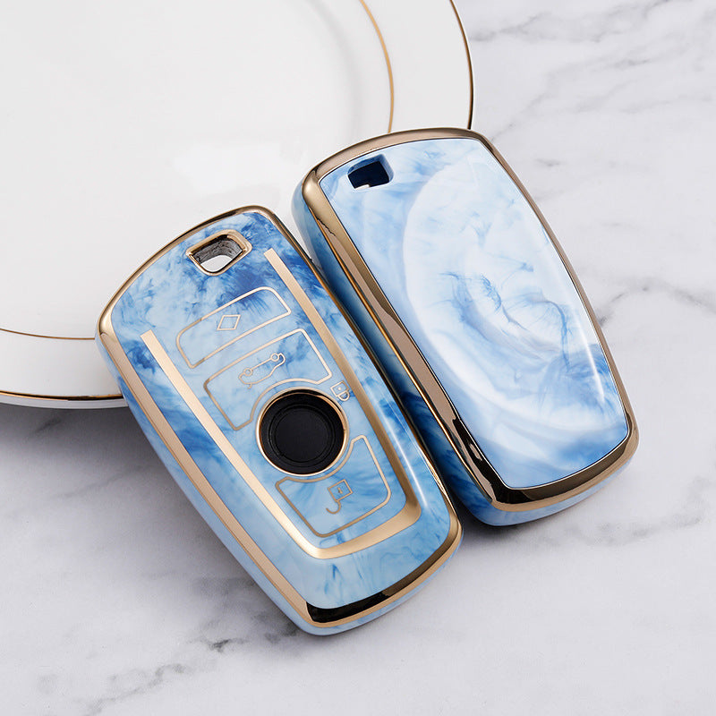 Soft TPU Key Case Cover For BMW(Key No.A)