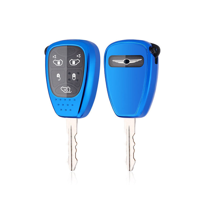 Soft TPU Key Case Cover For Jeep/Dodge/Chrysler(Key No.D)