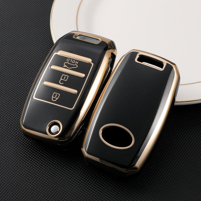 Soft TPU Key Case Cover For Kia(Key No.E)