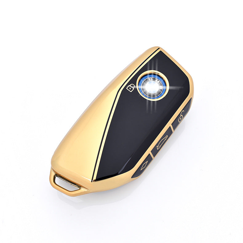 Soft TPU Key Case Cover For BMW(Key No.E)