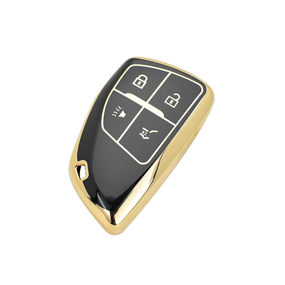 Soft TPU Key Case Cover For Chevrolet/Chevy/GMC/Buick(Key No.N)