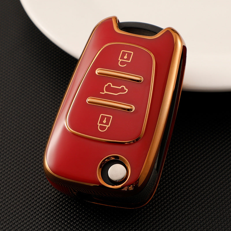 Soft TPU Key Case Cover For Kia&Hyundai(Key No.H)