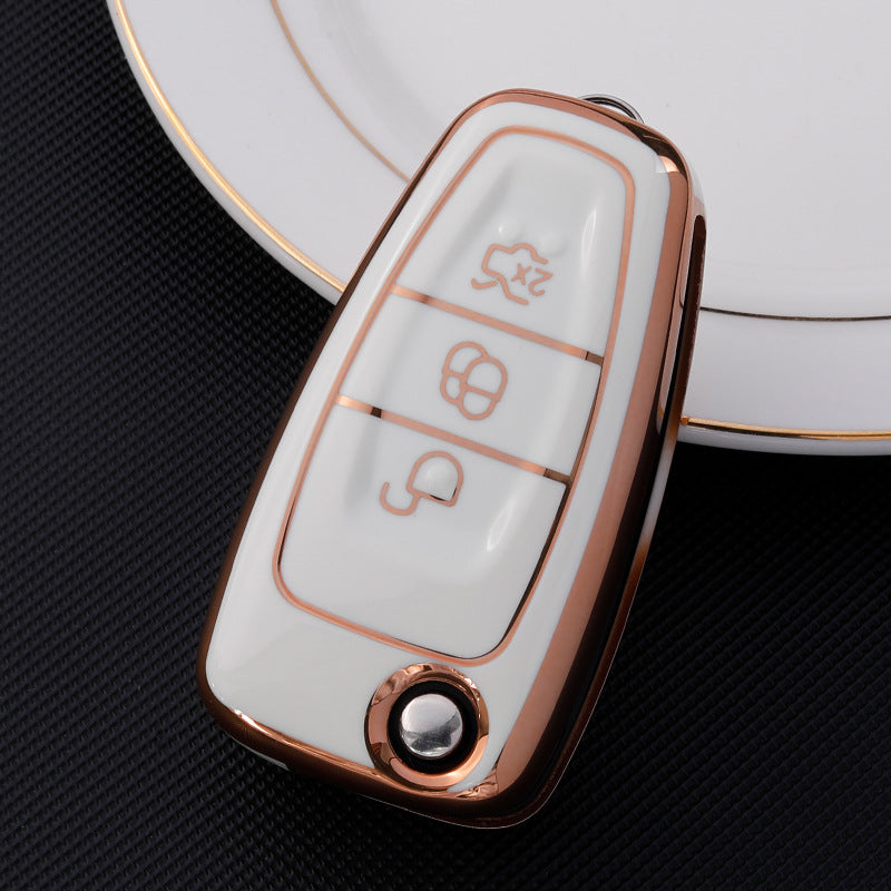 Copy of Soft TPU Key Case Cover For Ford(Key No.F)