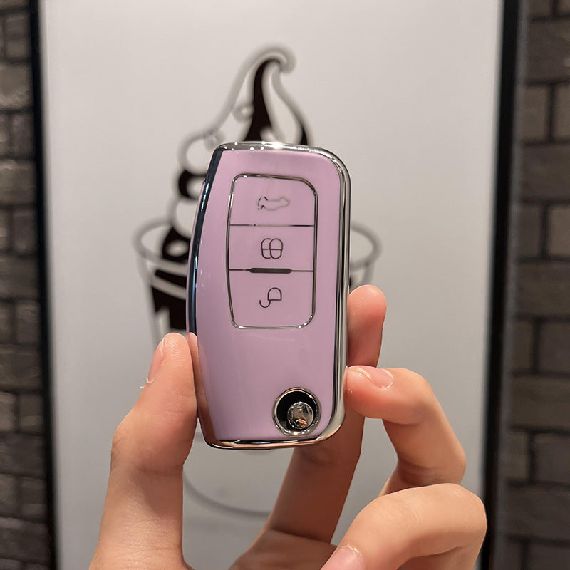 Soft TPU Key Case Cover For Ford(Key No.H)