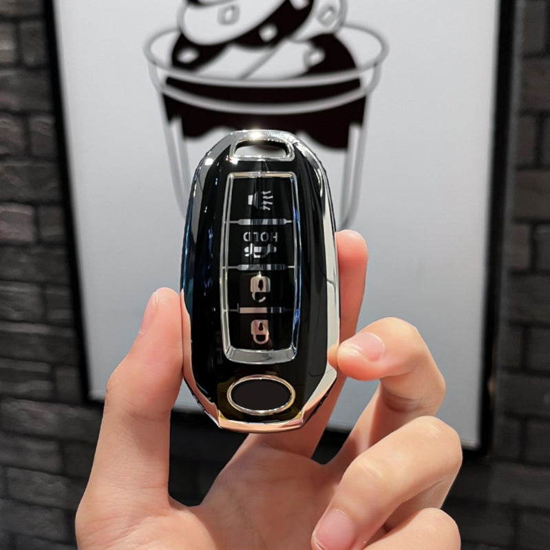 Soft TPU Key Case Cover For Infiniti(Key No.I)