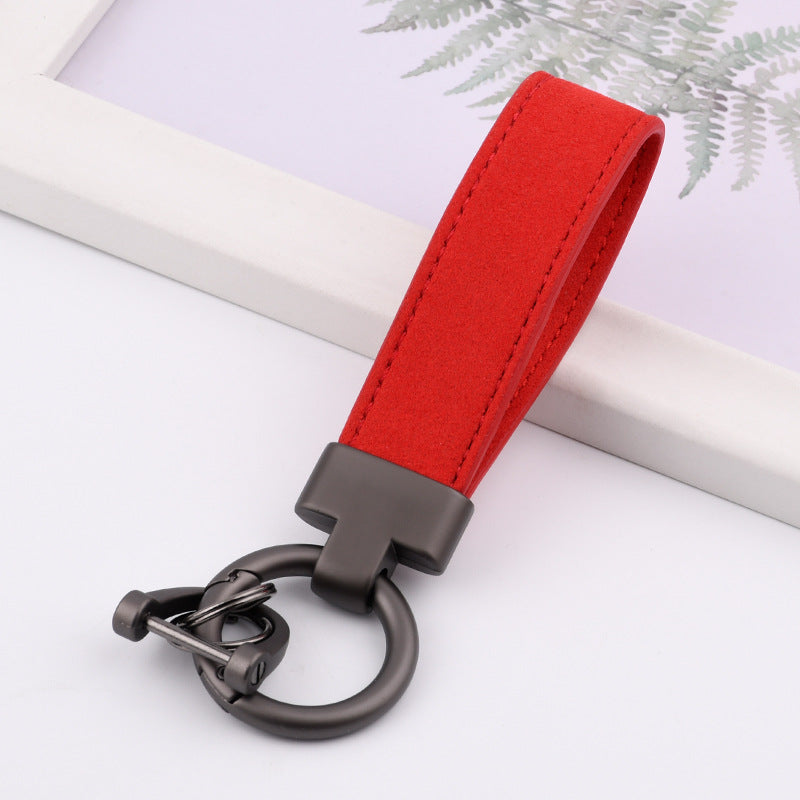 Leather Strap Metal Keychains(Item No.:LK008)