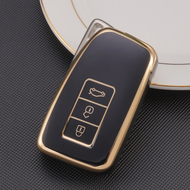 Soft TPU Key Case Cover For Lexus(Key No.A)