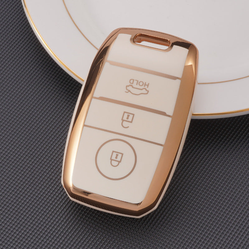 Soft TPU Key Case Cover For Kia(Key No.A)